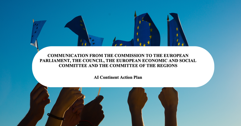 Europe’s AI Continent action plan: too lean on the simplification and data part post image